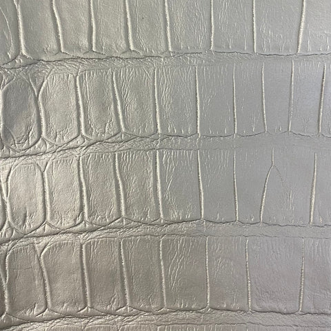 Safari Gator Skin Silver