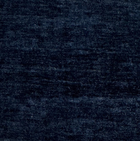 Crosshatch Velour Indigo